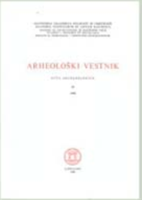 					View Vol. 4 No. 1 (1953): ARHEOLOŠKI VESTNIK
				