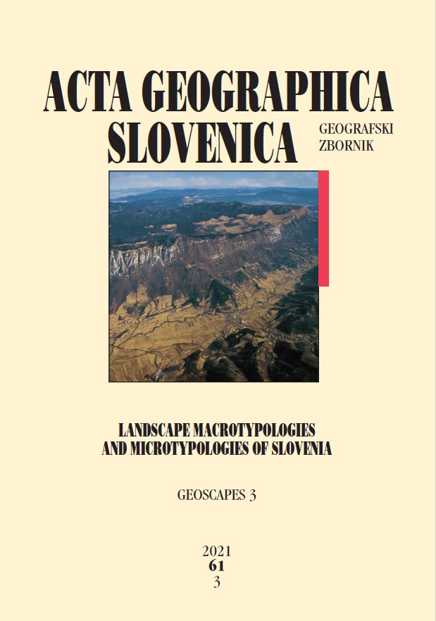 					View Vol. 61 No. 3 (2021): Geoscapes 3: Landscape macrotypologies and microtypologies of Slovenia
				